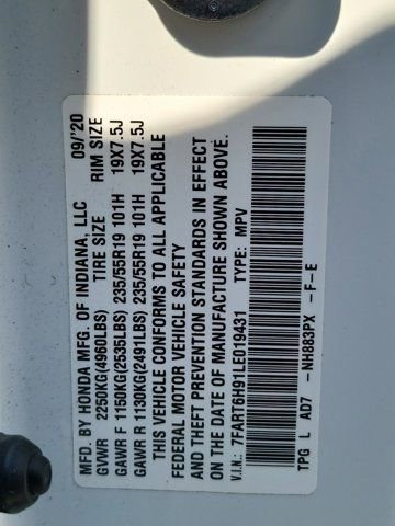 Used 2020 Honda CR-V Touring image 34