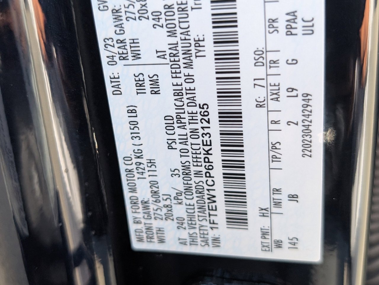 Used 2023 Ford F150 XL w/ STX Appearance Package image 22