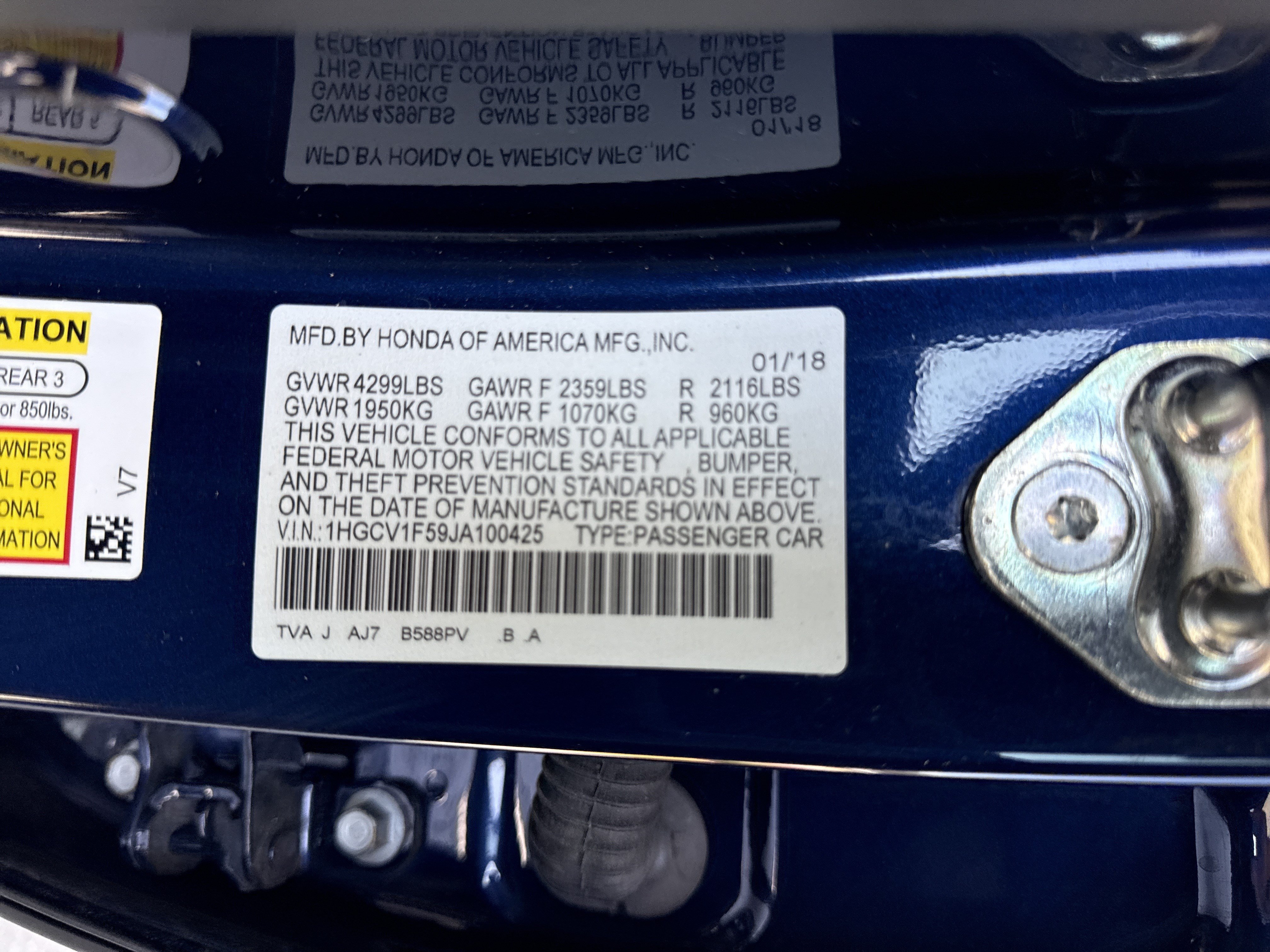 Used 2018 Honda Accord EX-L image 33