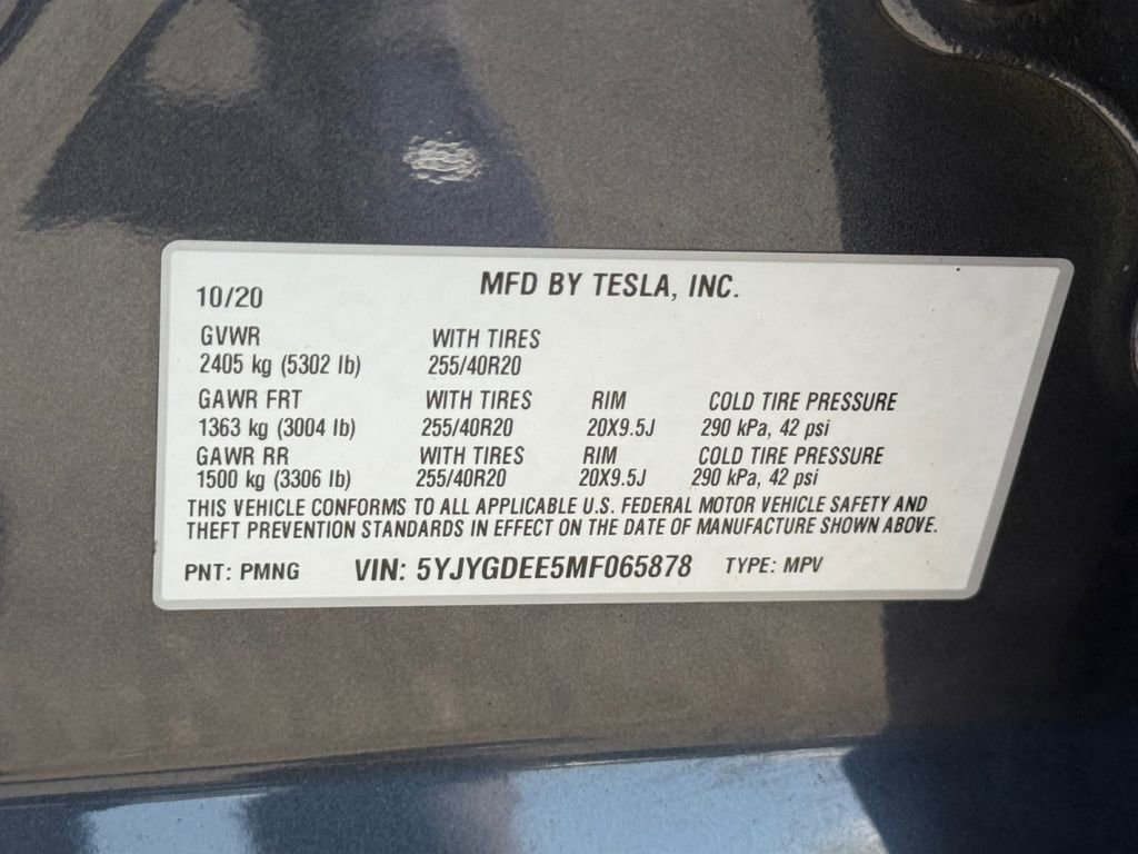 Used 2021 Tesla Model Y Long Range AWD/4WD image 29
