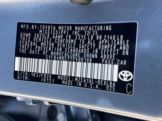 New 2026 Toyota Corolla LE image 18