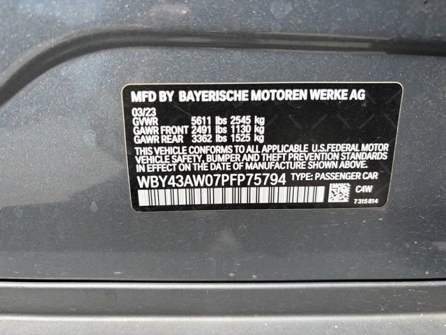 Used 2023 BMW i4 eDrive35 w/ Parking Assistance Package RWD image 33