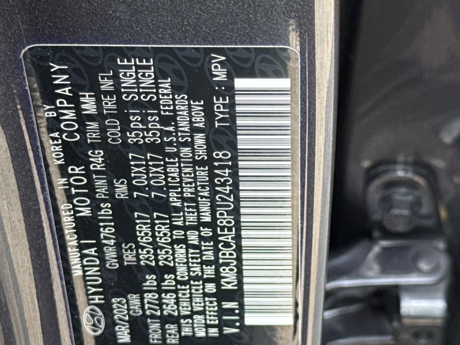 Used 2023 Hyundai Tucson SEL AWD/4WD image 29