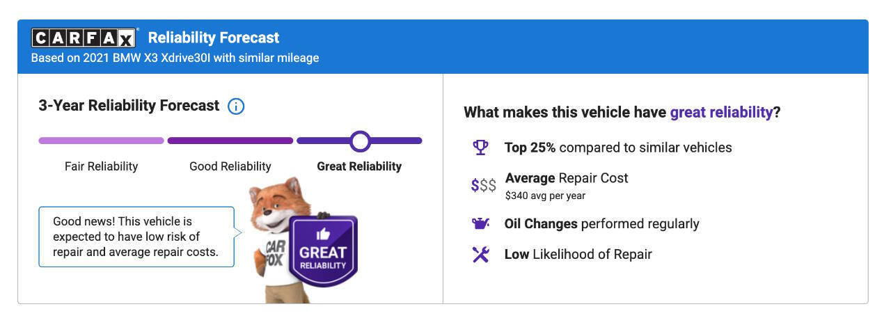 Used 2021 BMW X3 xDrive30i w/ Convenience Package image 3