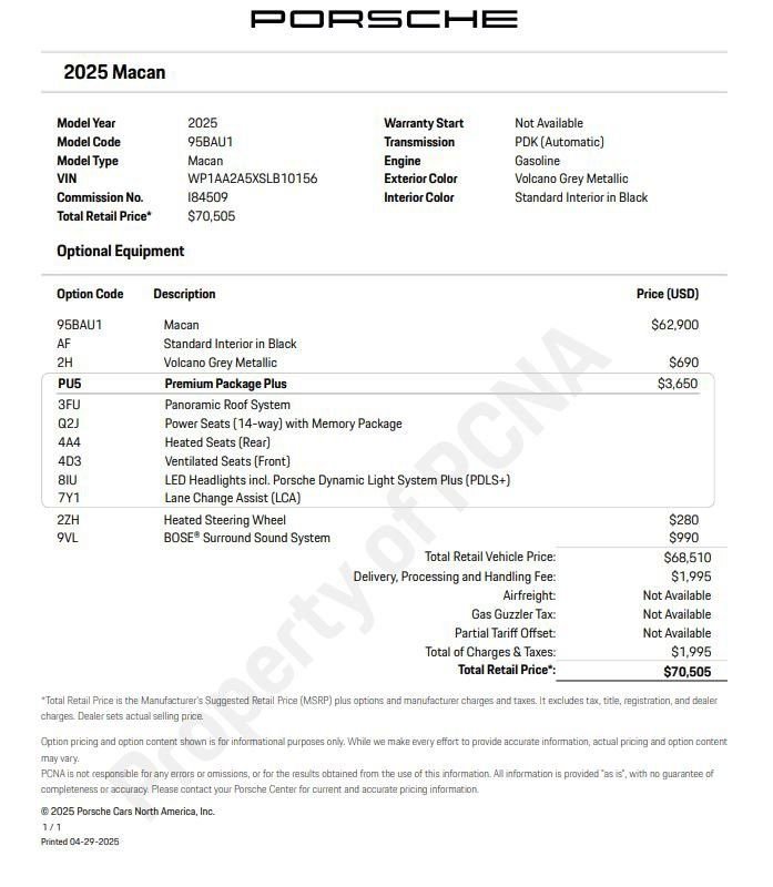 Certified 2025 Porsche Macan image 6