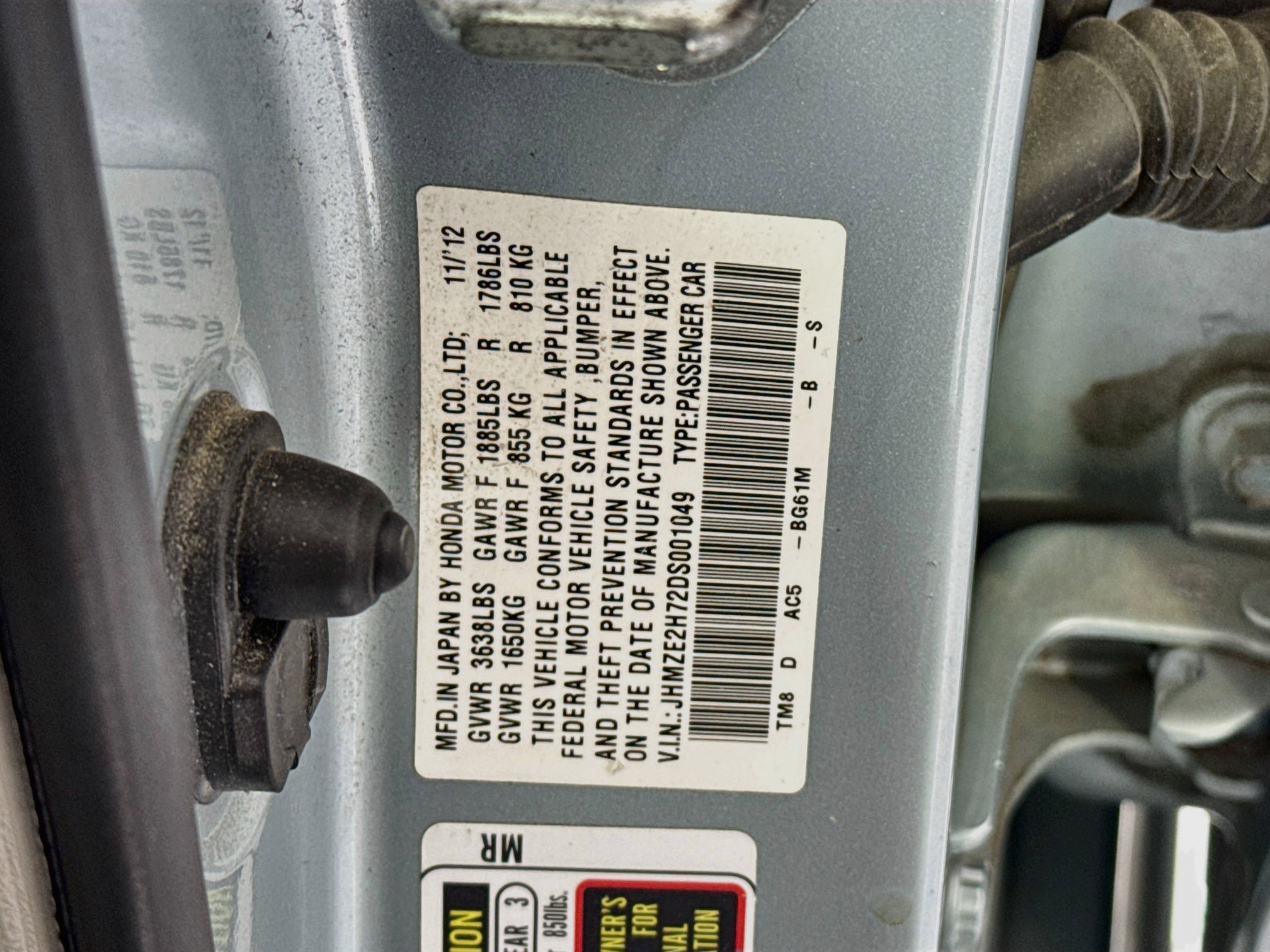 Used 2013 Honda Insight EX image 28