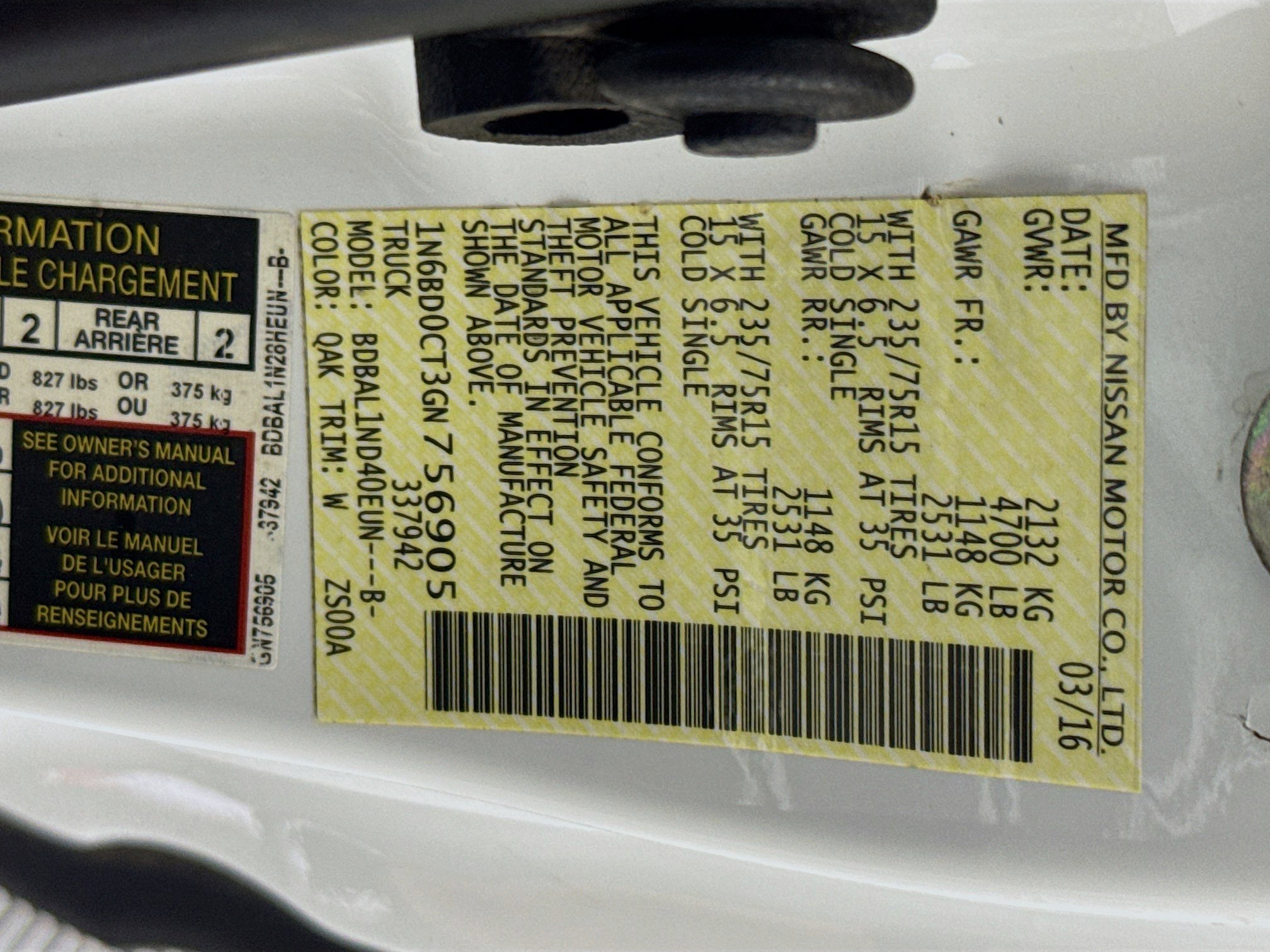 Used 2016 Nissan Frontier S image 68