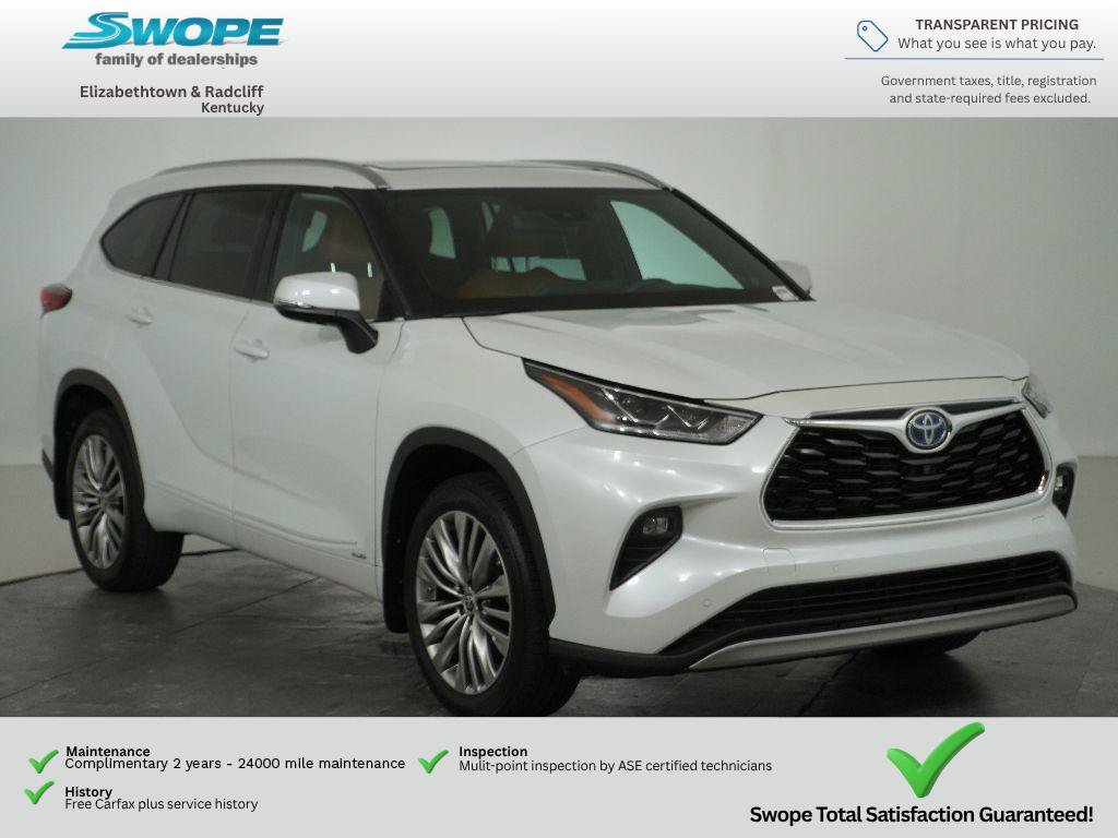 Used 2022 Toyota Highlander Platinum AWD/4WD image 1