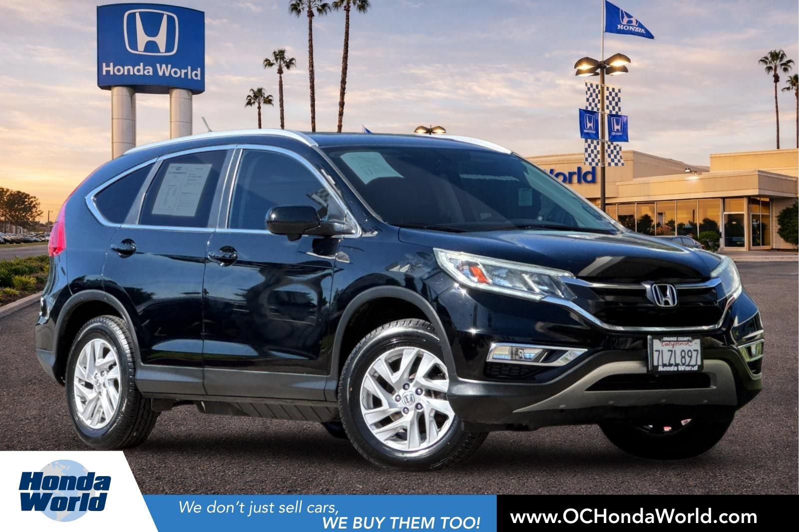 Used 2015 Honda CR-V EX-L