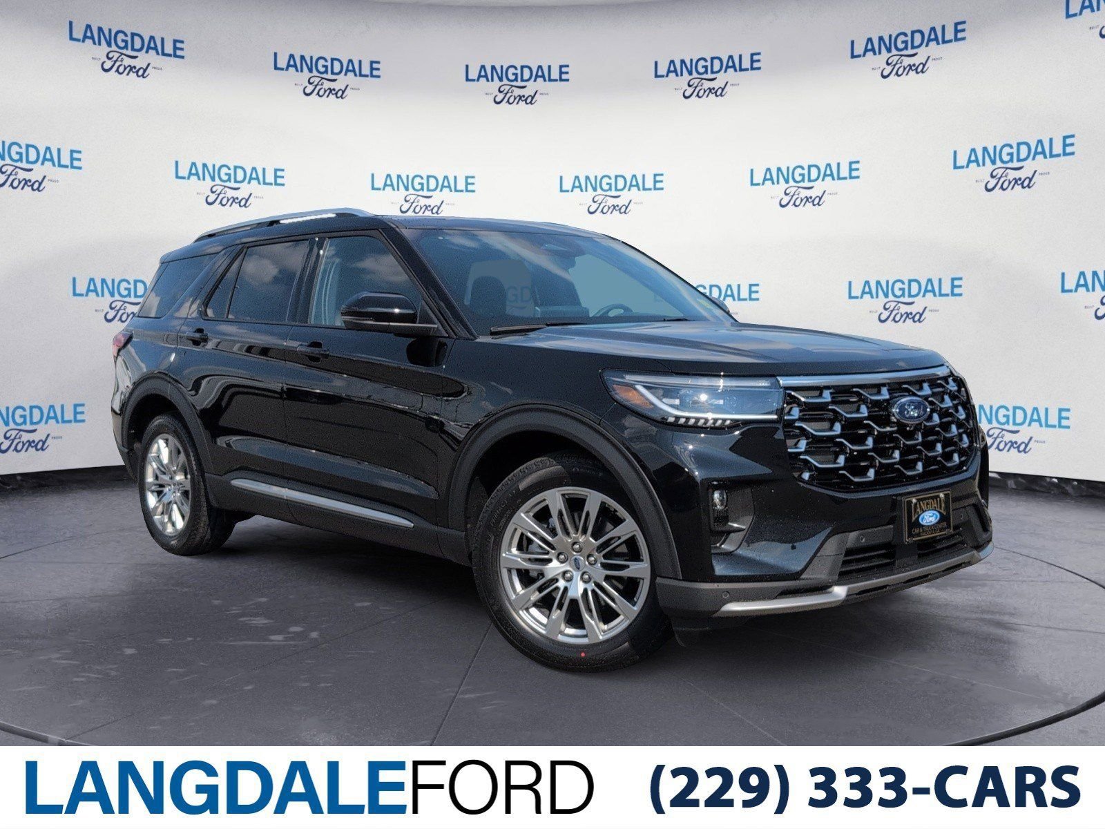 New 2026 Ford Explorer Platinum