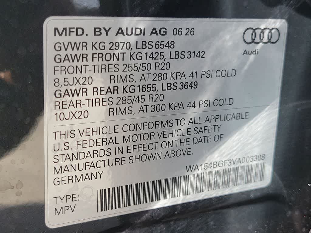 New 2027 Audi Q6 e-tron Premium Plus AWD/4WD image 29