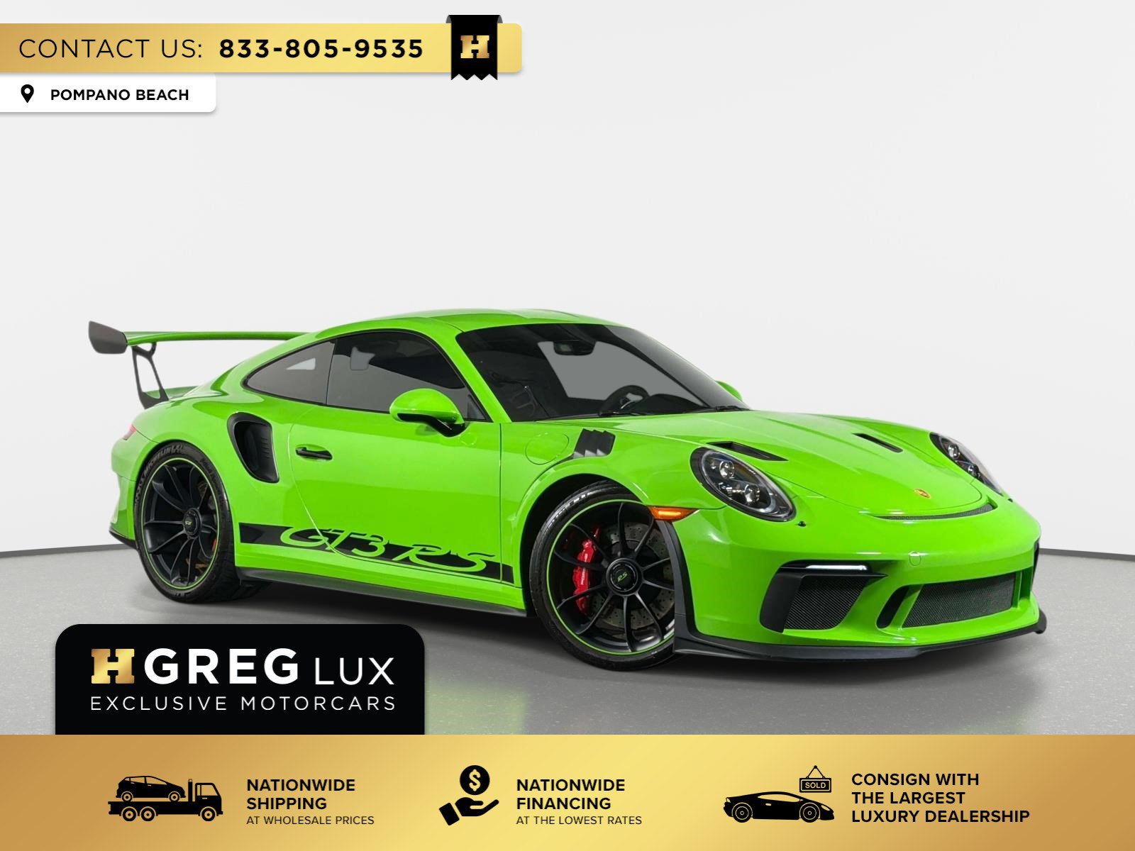 Used 2019 Porsche 911 GT3 RS RWD image 1