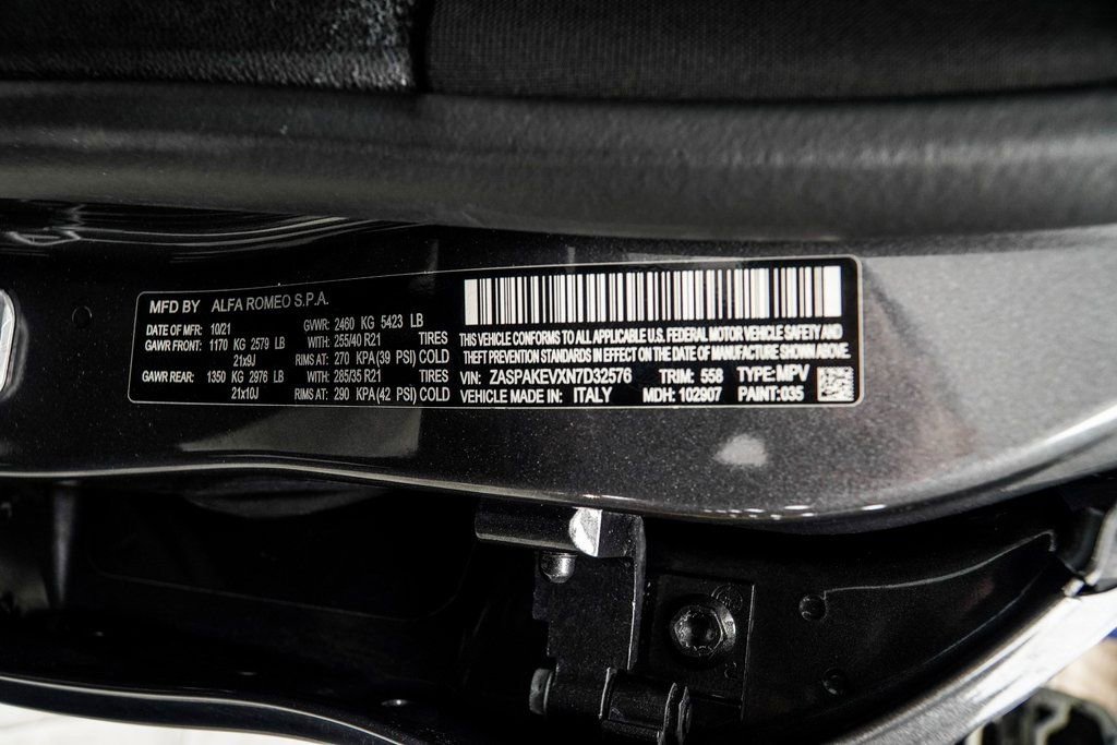 Used 2022 Alfa Romeo Stelvio Quadrifoglio w/ Active Assist Plus Package image 47