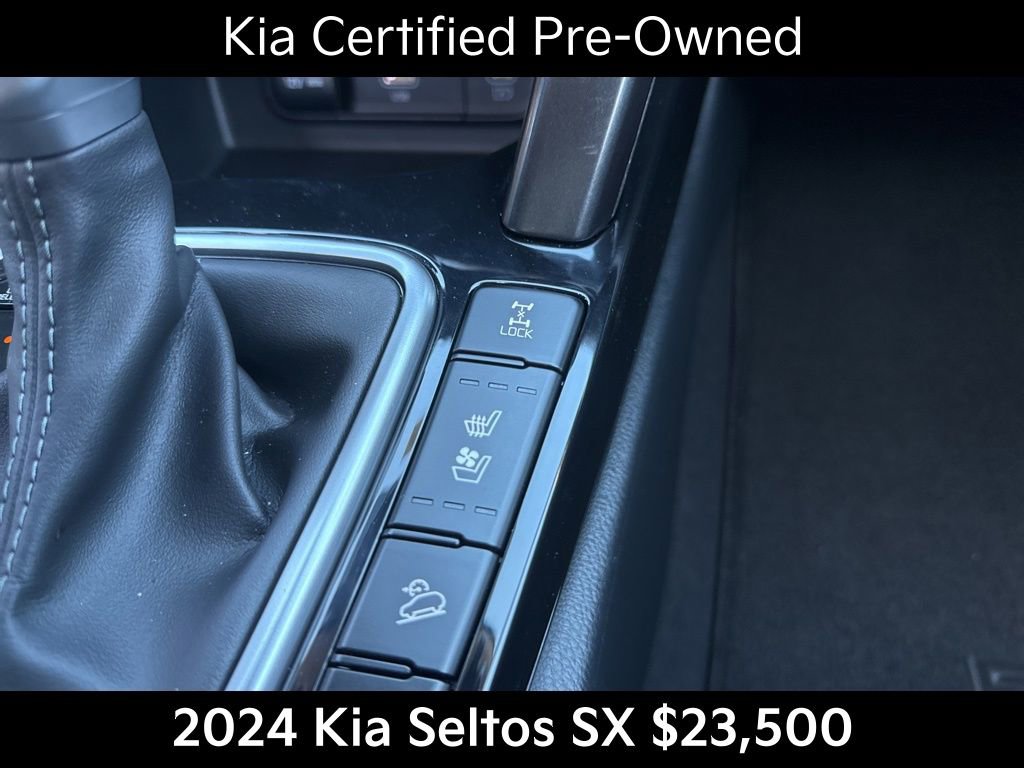 Certified 2024 Kia Seltos SX w/ SX Sunroof Package image 32
