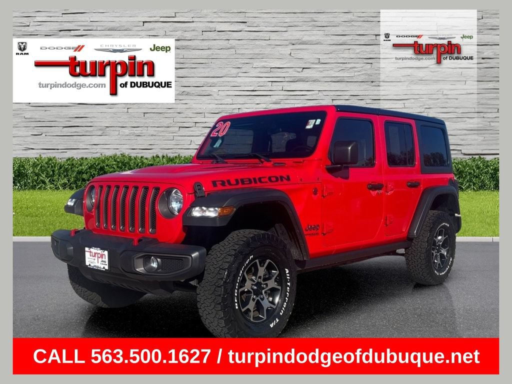 Used 2020 Jeep Wrangler Unlimited Rubicon w/ Cold Weather Group