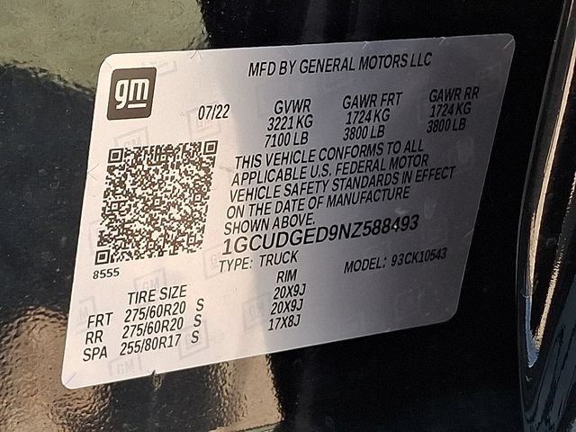 Used 2022 Chevrolet Silverado 1500 LTZ AWD/4WD image 29
