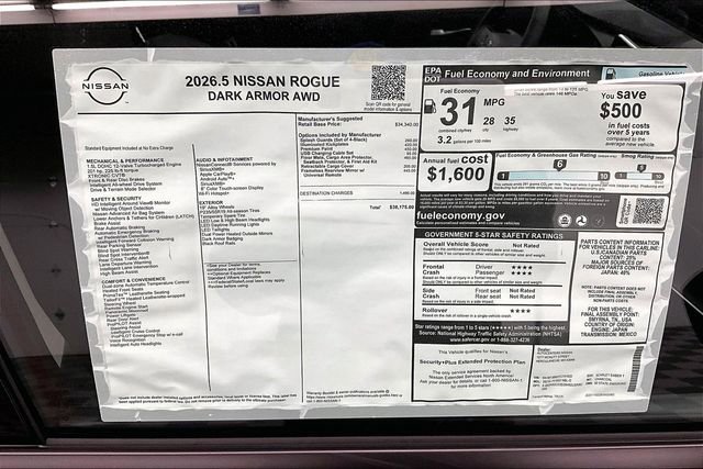 New 2026 Nissan Rogue SV image 39