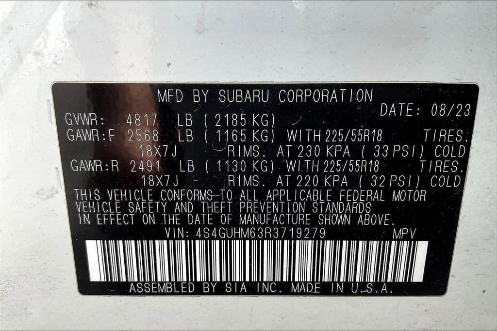 Used 2024 Subaru Crosstrek 2.5i Limited image 35