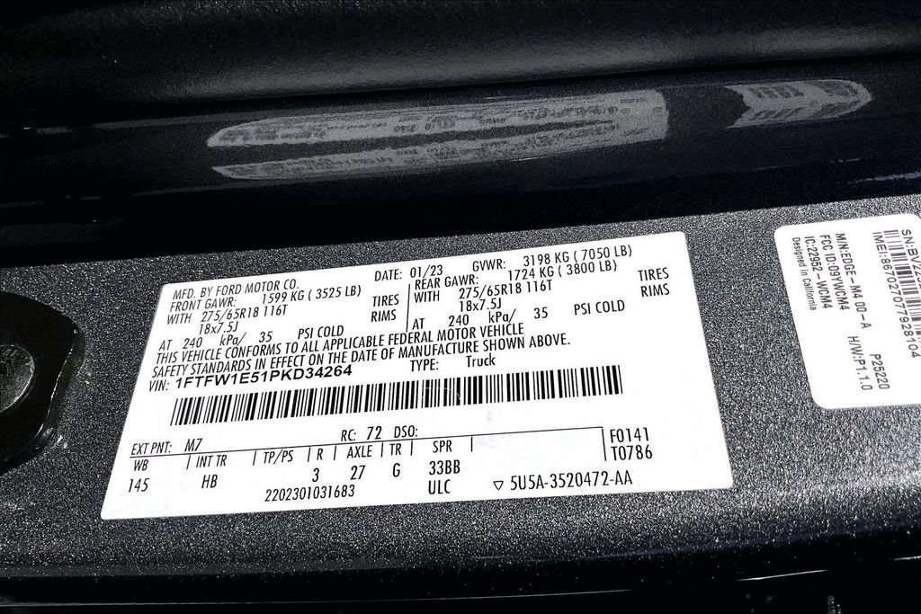 Used 2023 Ford F150 Lariat AWD/4WD image 44