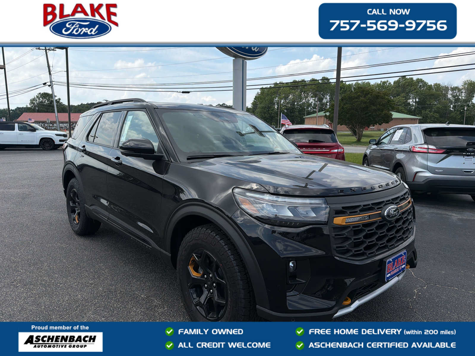 New 2026 Ford Explorer Tremor w/ Tremor Ultimate Package