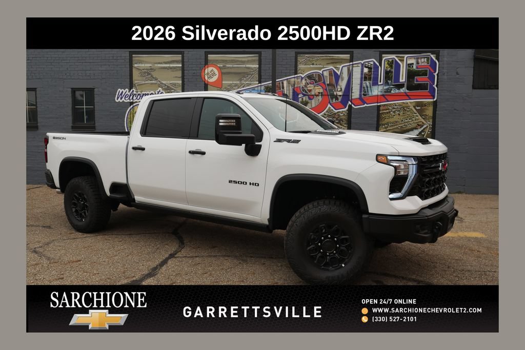 New 2026 Chevrolet Silverado 2500 ZR2 w/ ZR2 Bison Edition AWD/4WD image 1