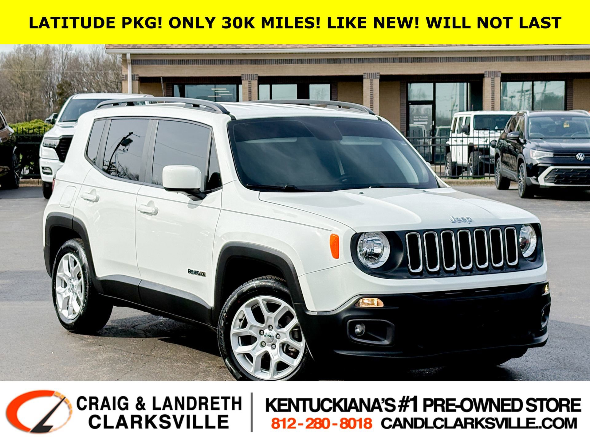 Used 2018 Jeep Renegade Latitude