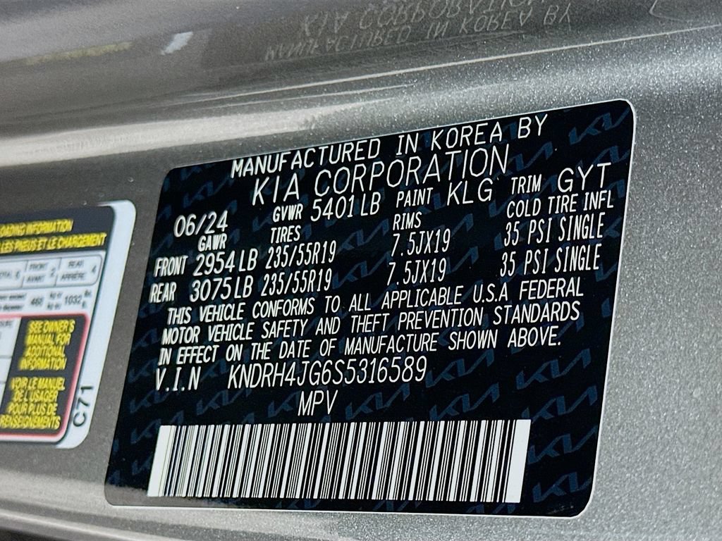 Used 2025 Kia Sorento EX w/ EX Panoramic Sunroof Package FWD image 33