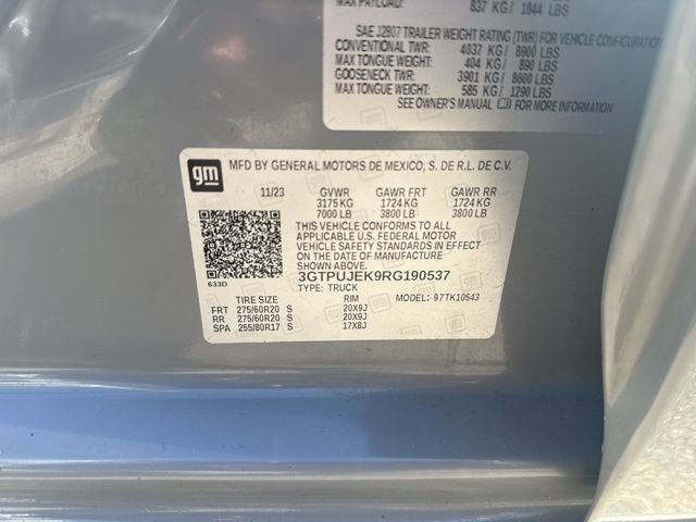 Used 2024 GMC Sierra 1500 Elevation image 8