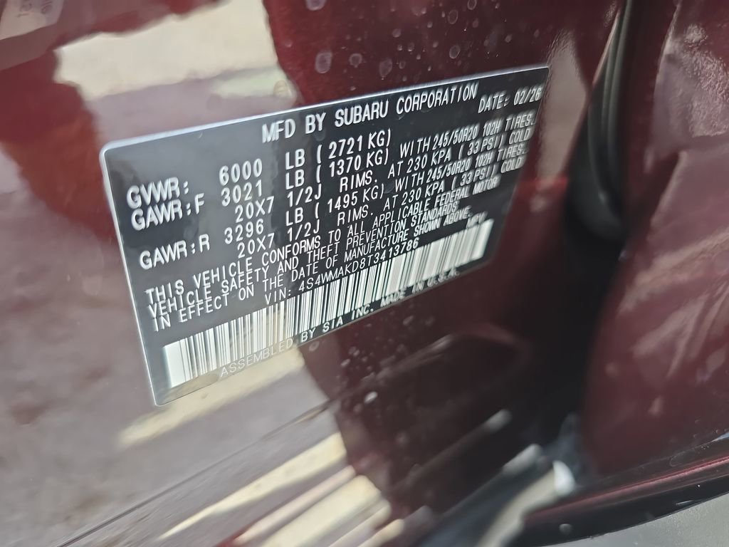 New 2026 Subaru Ascent Touring image 32