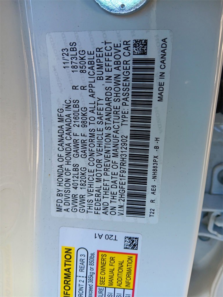 Used 2024 Honda Civic Touring image 35