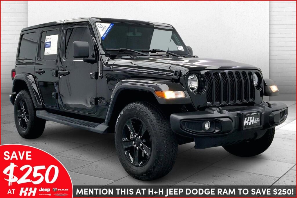 Used 2022 Jeep Wrangler Unlimited Sahara