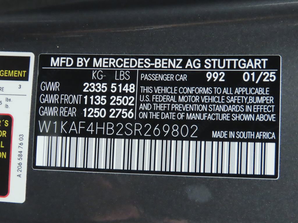 New 2025 Mercedes-Benz C 300 4MATIC Sedan image 35