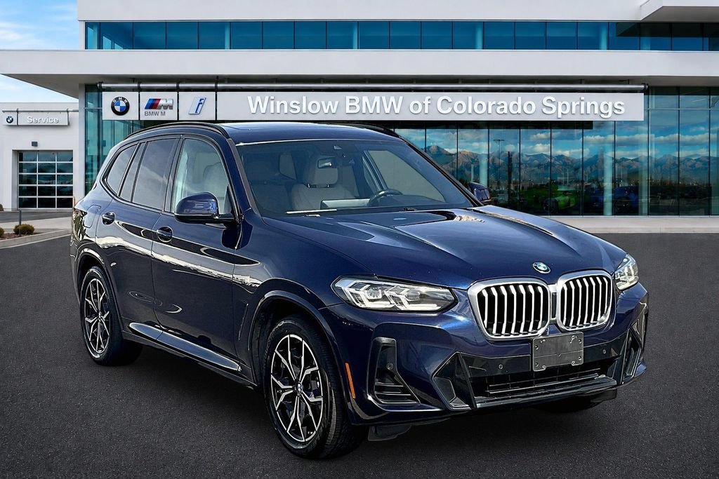 Used 2022 BMW X3 xDrive30i w/ M Sport Package 2 AWD/4WD image 1