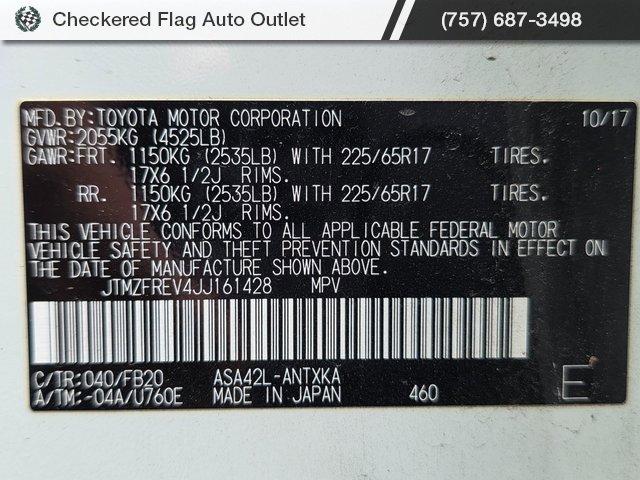 Used 2018 Toyota RAV4 LE image 20