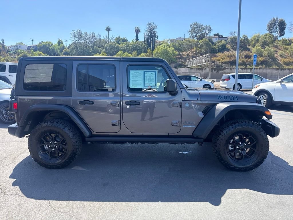 Certified 2025 Jeep Wrangler Unlimited Sport S 4xe AWD/4WD image 10