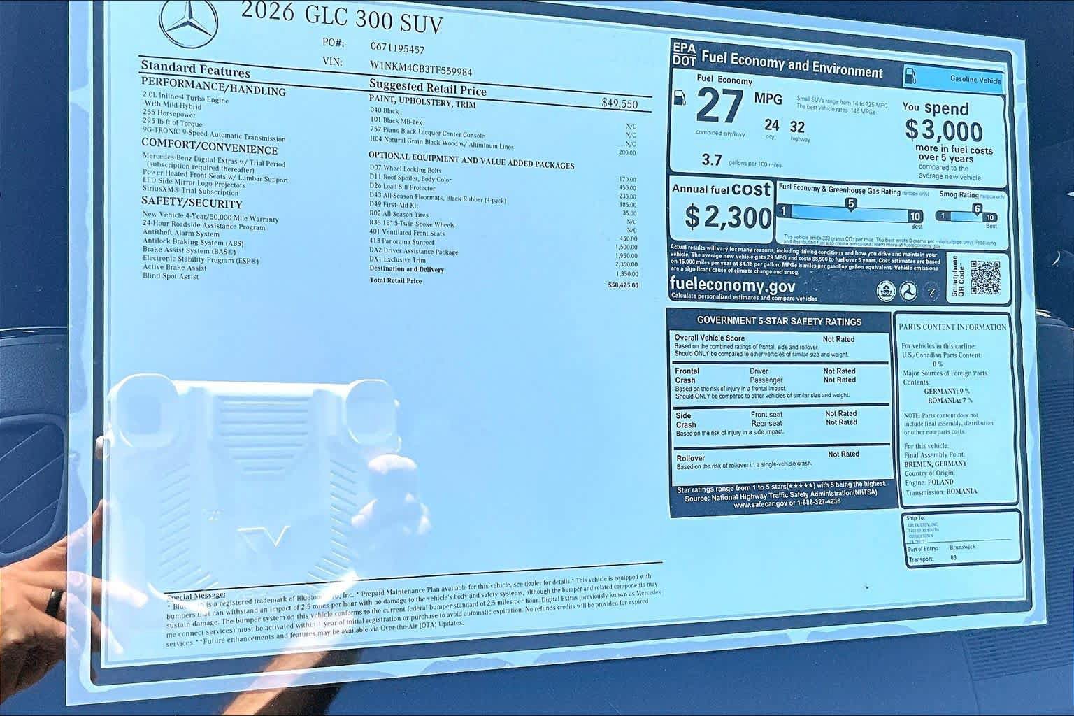 New 2026 Mercedes-Benz GLC 300 image 22