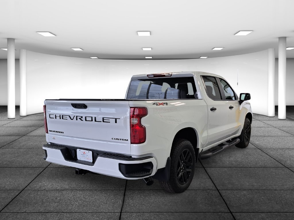 New 2026 Chevrolet Silverado 1500 Custom w/ Turbomax Blackout Package AWD/4WD image 4
