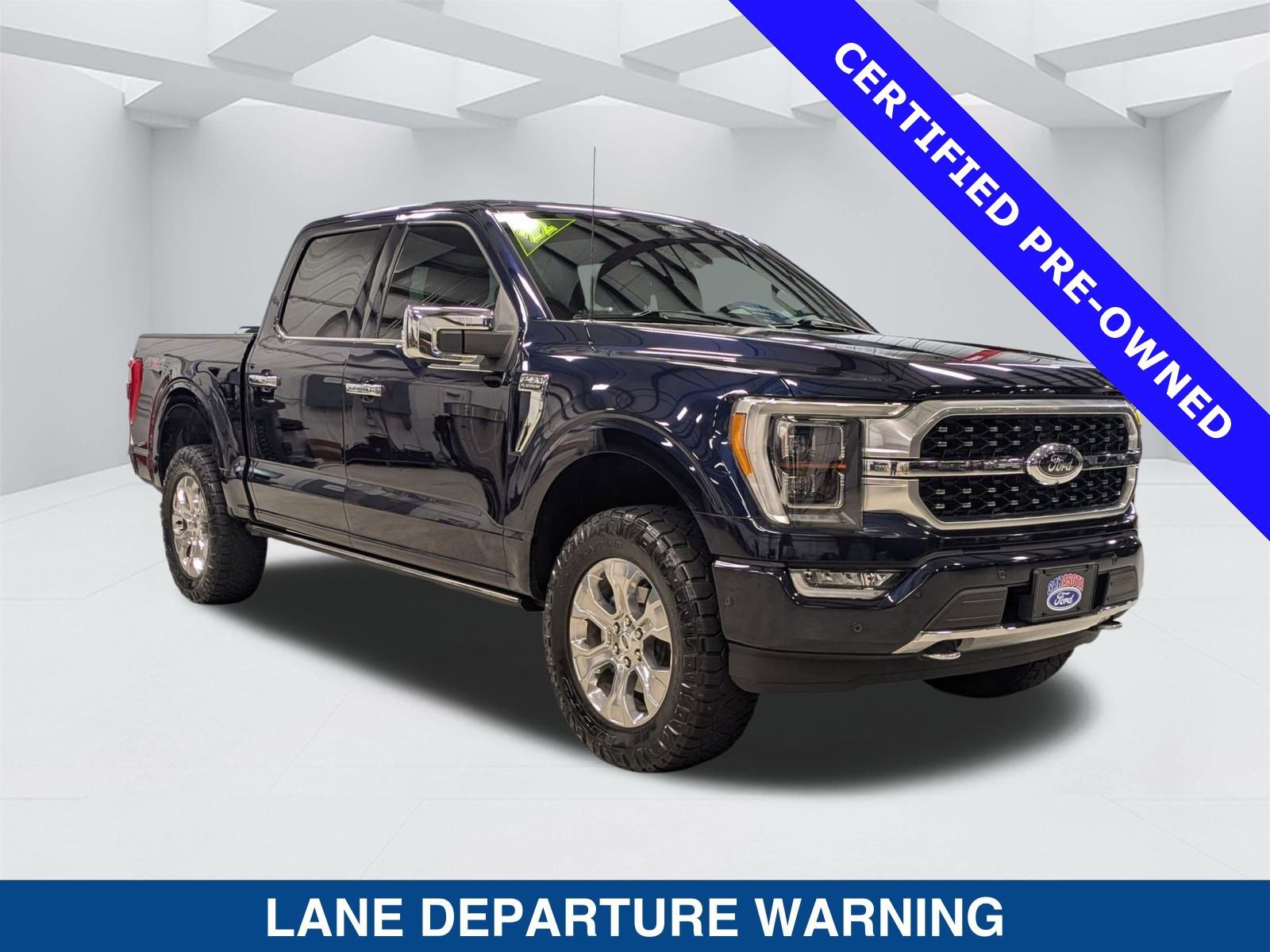 Certified 2022 Ford F150 Platinum w/ Equipment Group 701A High image 2