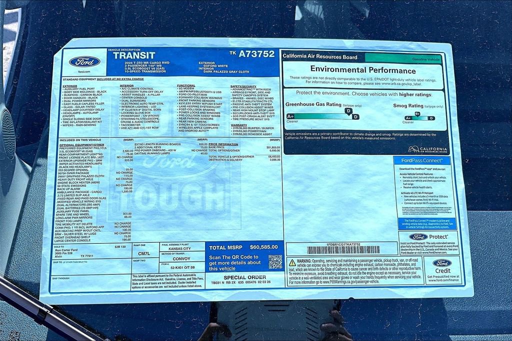 New 2026 Ford Transit 250 148 Medium Roof w/ Ambulance Prep Package image 18