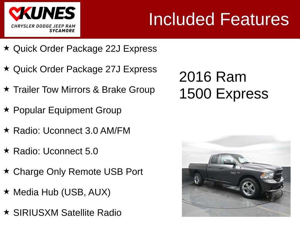 Used 2016 RAM 1500 Express image 3