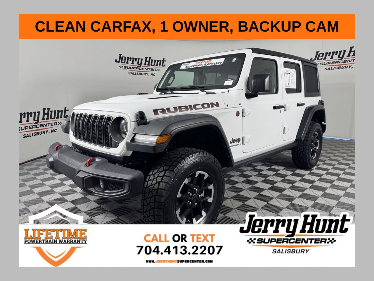 Used 2025 Jeep Wrangler Unlimited Rubicon AWD/4WD image 1