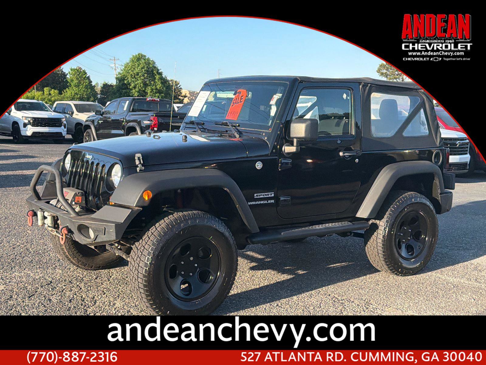 Used 2012 Jeep Wrangler Sport AWD/4WD image 1
