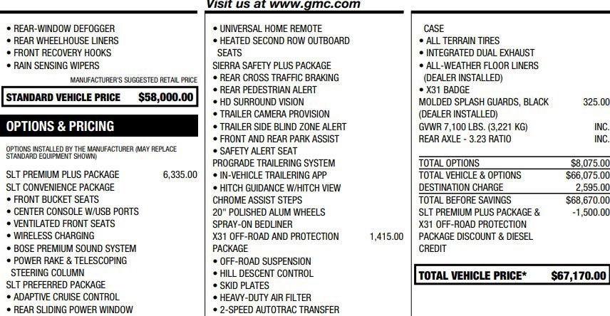 Used 2026 GMC Sierra 1500 SLT w/ SLT Premium Plus Package AWD/4WD image 2