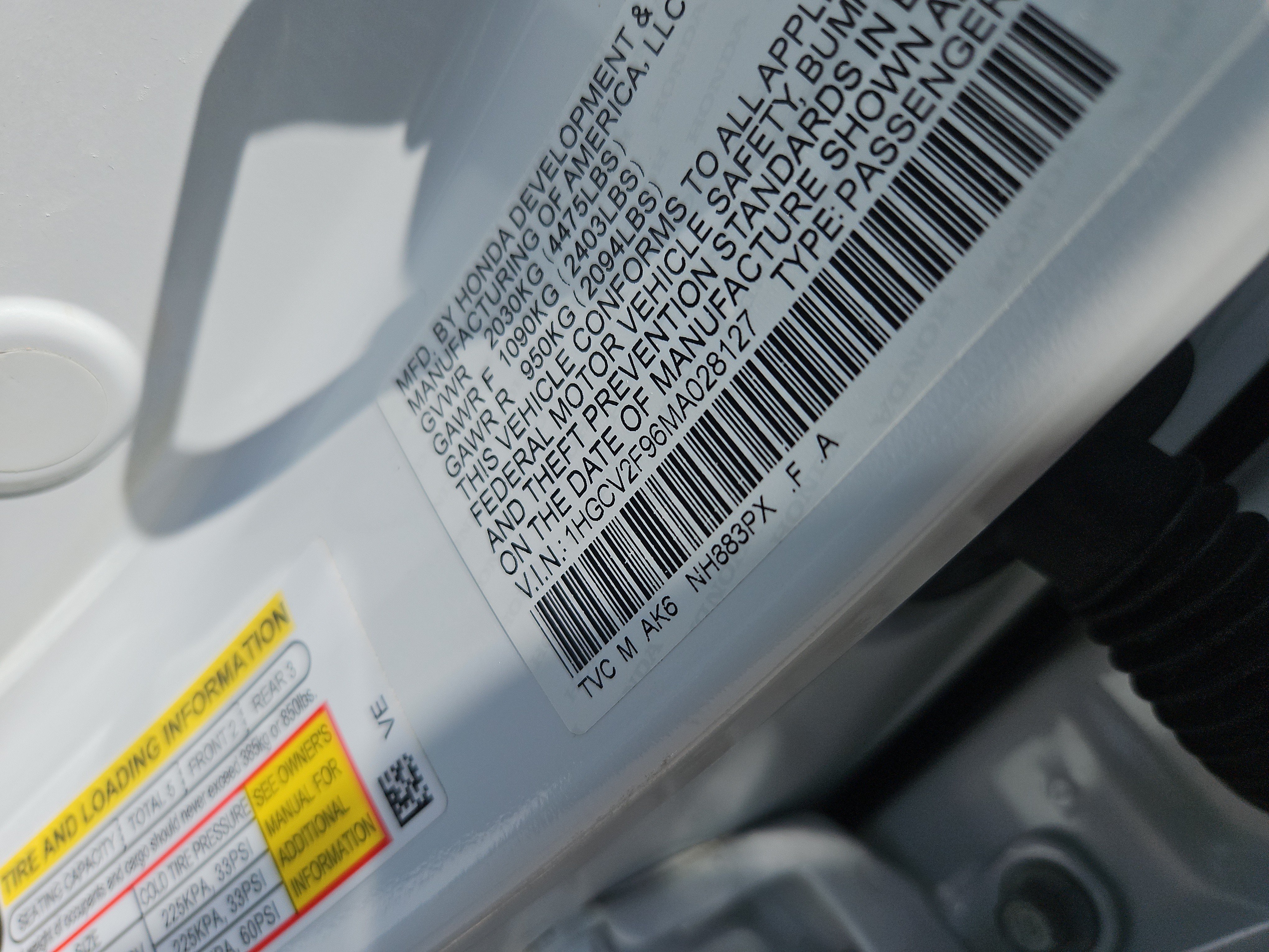 Certified 2021 Honda Accord Touring image 7