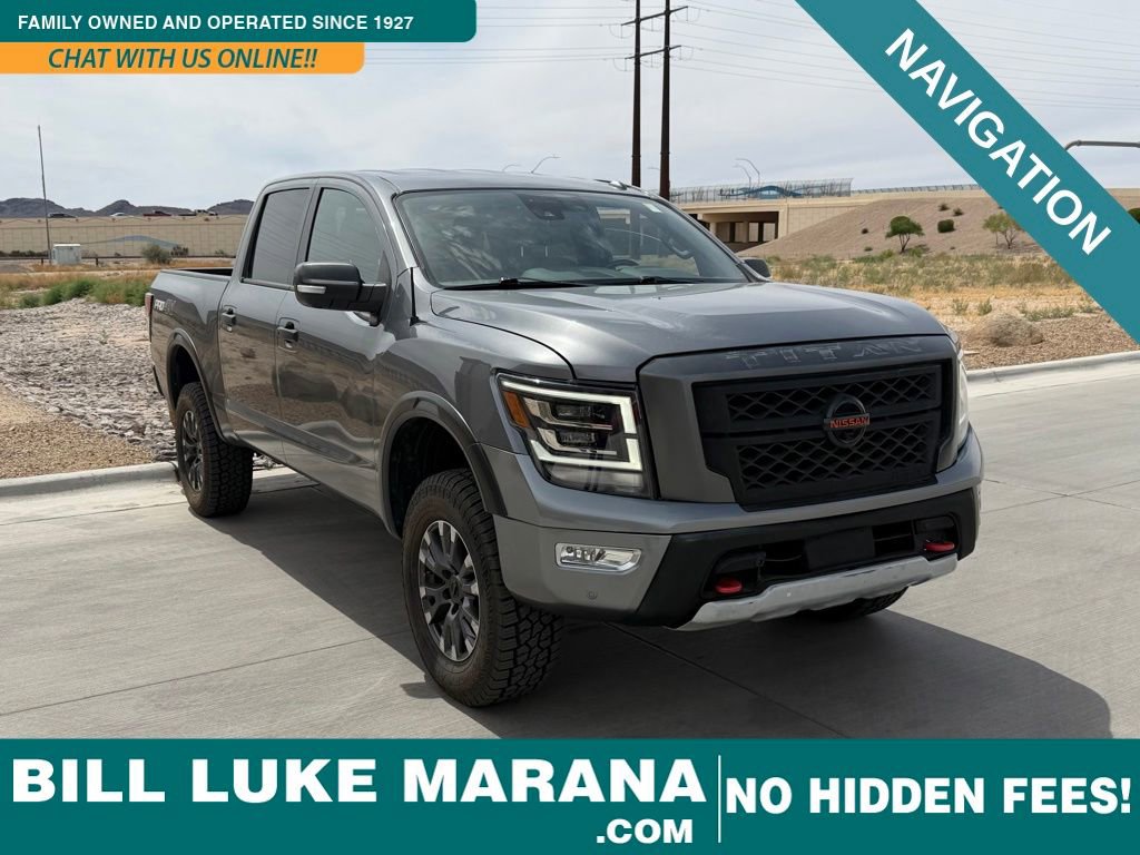 Used 2021 Nissan Titan PRO-4X w/ Pro-4x Convenience Package AWD/4WD image 1