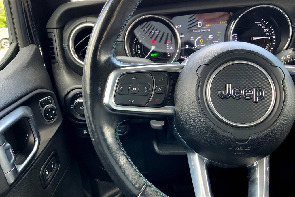 Used 2021 Jeep Wrangler Unlimited Rubicon 4xe w/ Dual Top Group image 18