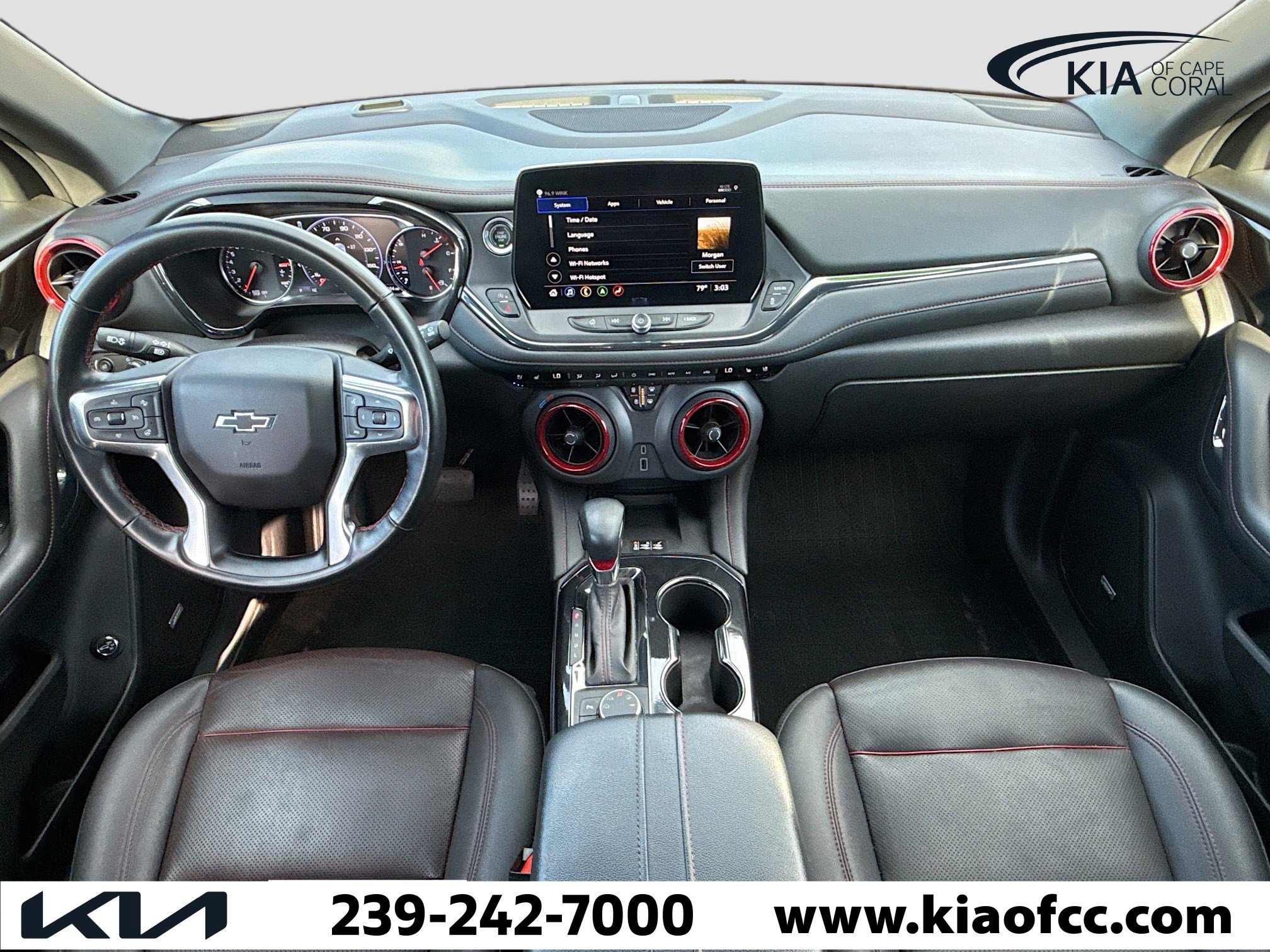 Used 2024 Chevrolet Blazer RS w/ Driver Confidence II Package image 16