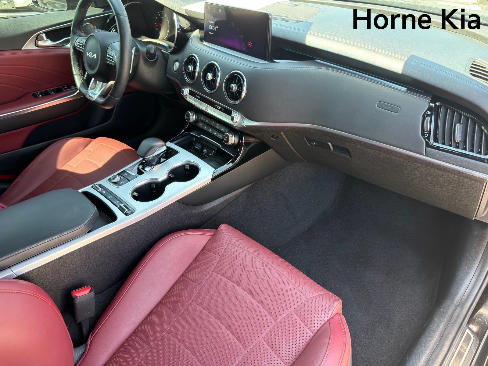 Certified 2023 Kia Stinger GT2 w/ Red Interior Color Package RWD image 31