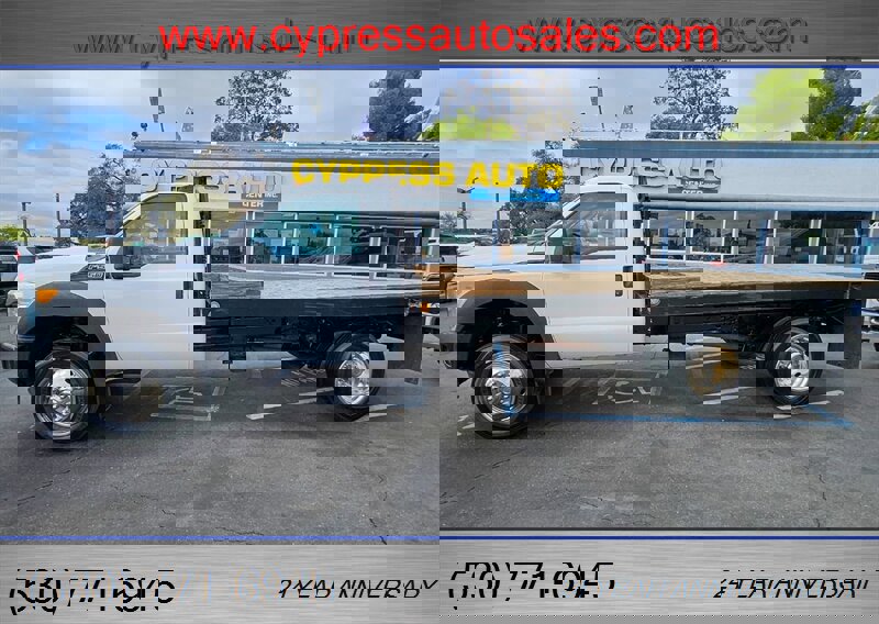 Used 2011 Ford F550 2WD Regular Cab Super Duty