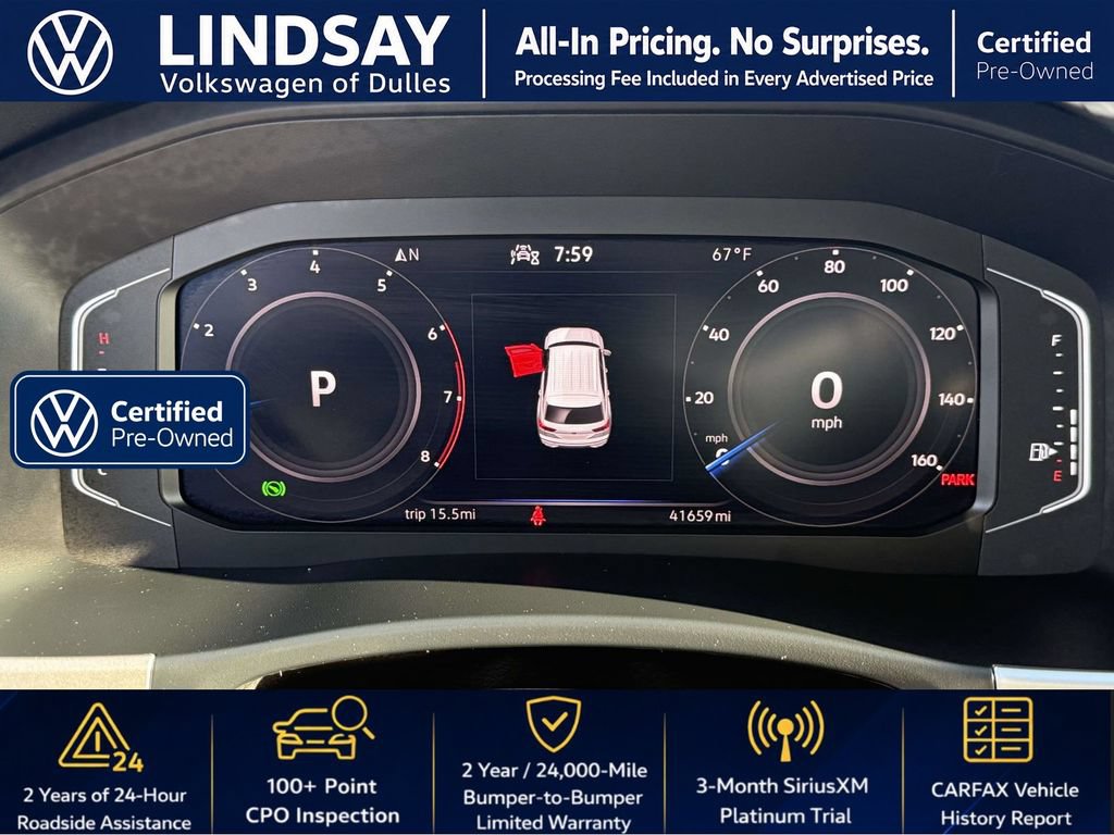 Certified 2023 Volkswagen Atlas Cross Sport SE FWD image 25